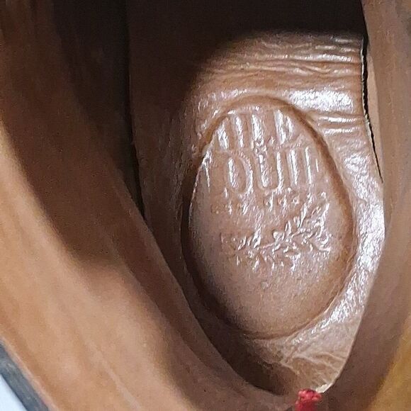 Miles & Louie Charles Boots Men’s 7.5 Black Lace Up Leather Casual Dress Ankle - Picture 7 of 8